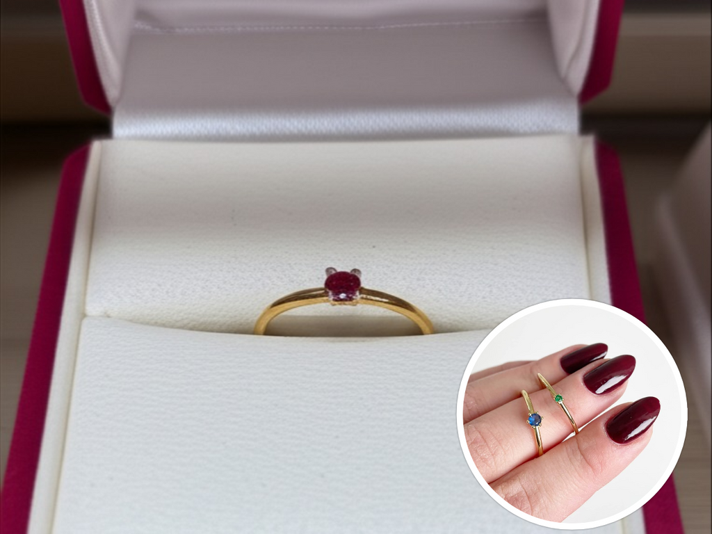 ANILLO DIOR ESMERALDA